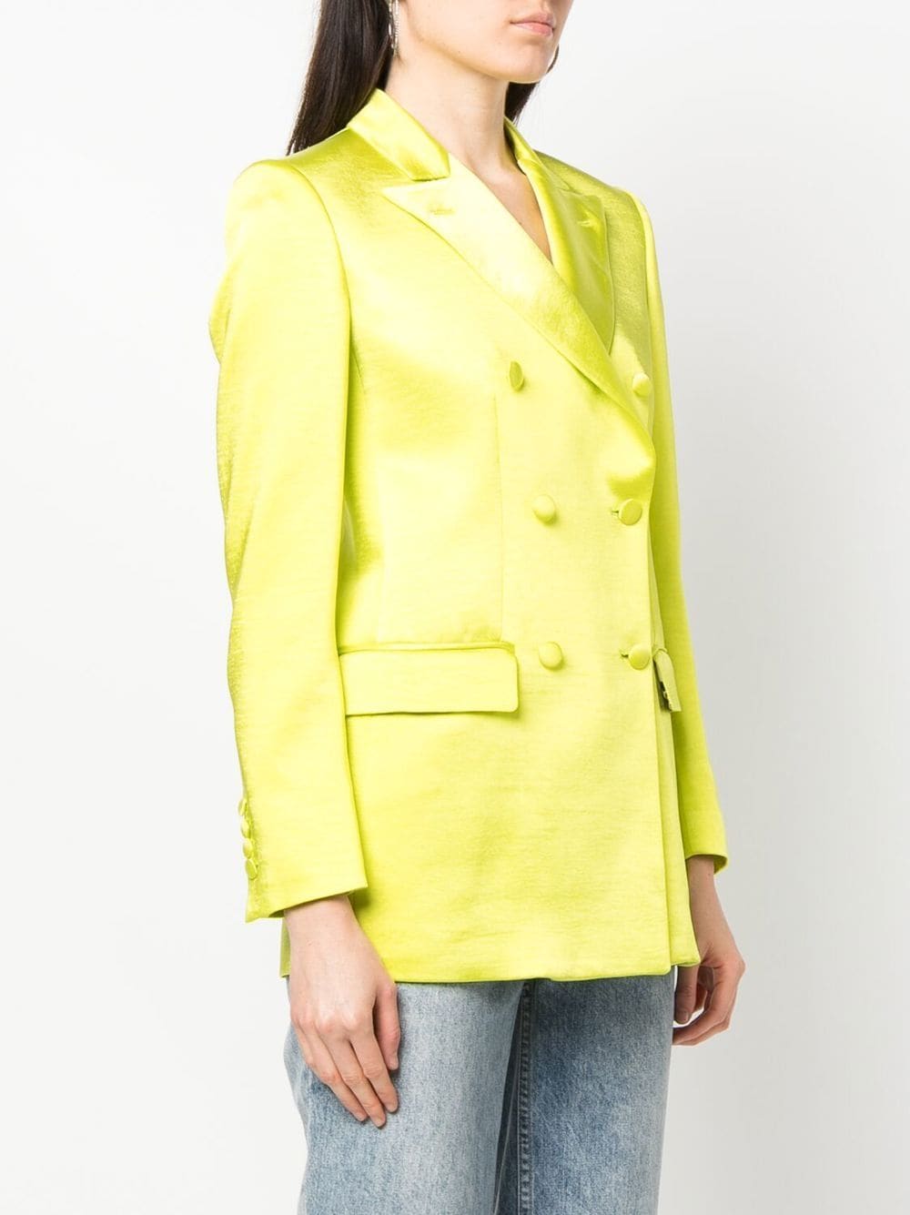 Philipp Plein double-breasted satin blazer - Image 3