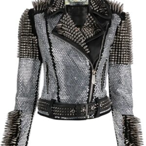 Philipp Plein  crystal studded jacket