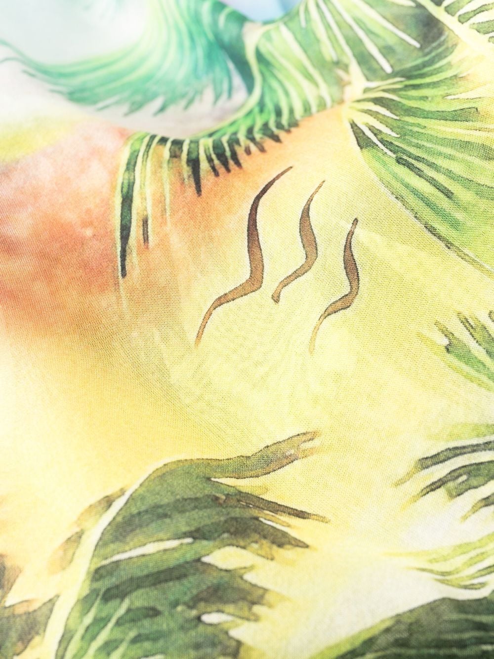 Philipp Plein Hawaii pleated maxi dress - Image 4