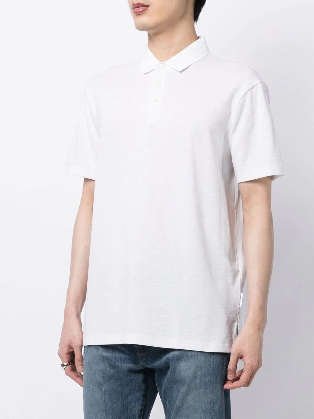 Armani Exchange short-sleeved polo shirt - Image 3