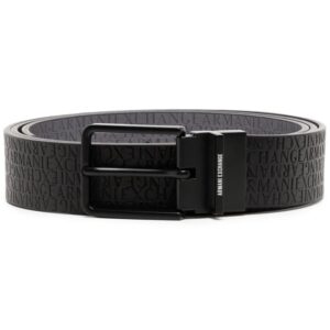 Louis Vuitton debossed-logo buckled belt