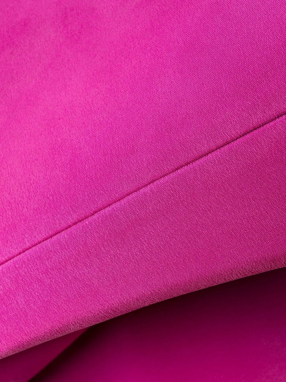 Philipp Plein strapless silk mini dress - Image 6