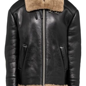 Prada  oversized shearling jacket
