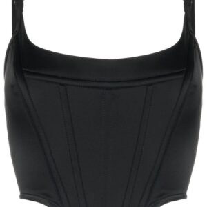 Versace  Medusa detail corset top