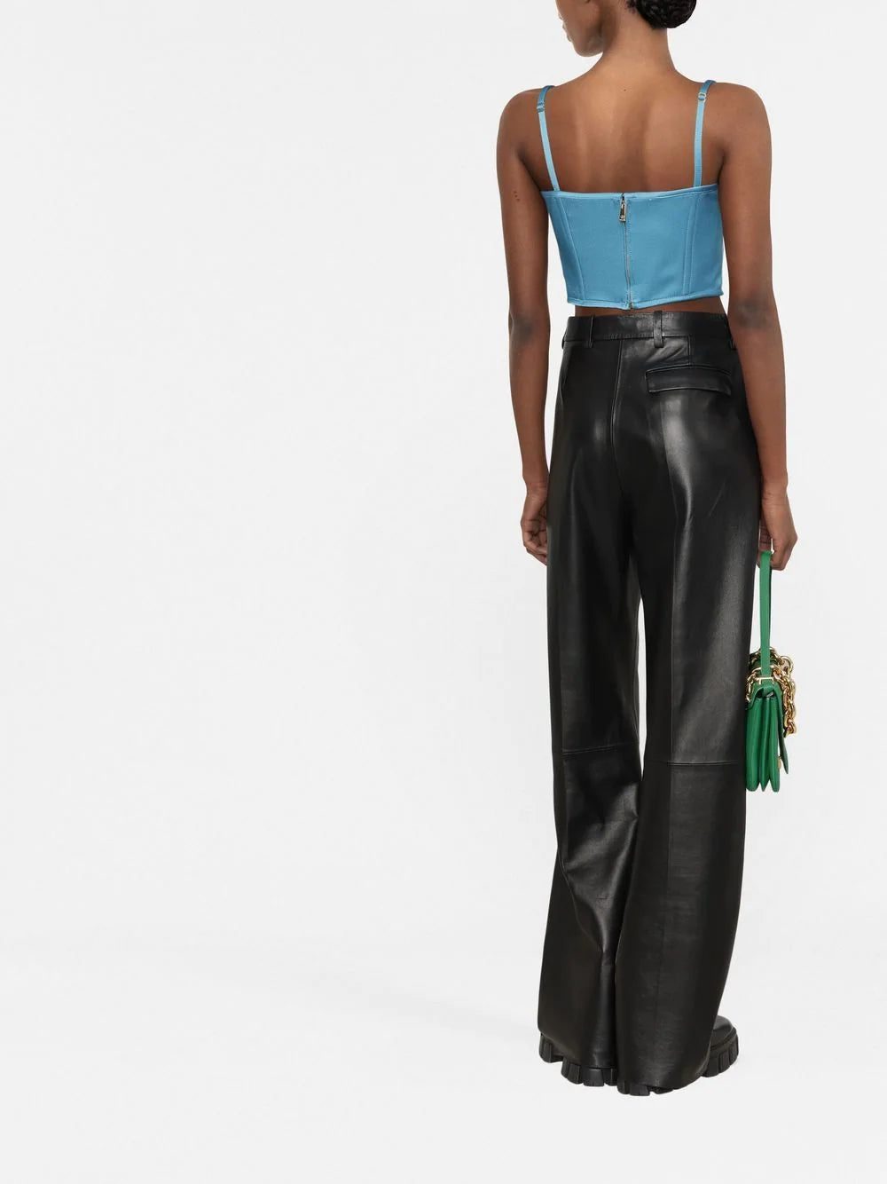 Versace Medusa-motif corset top - Image 4