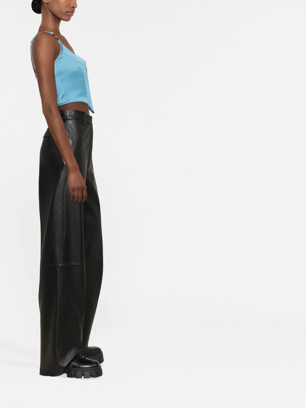 Versace Medusa-motif corset top - Image 3