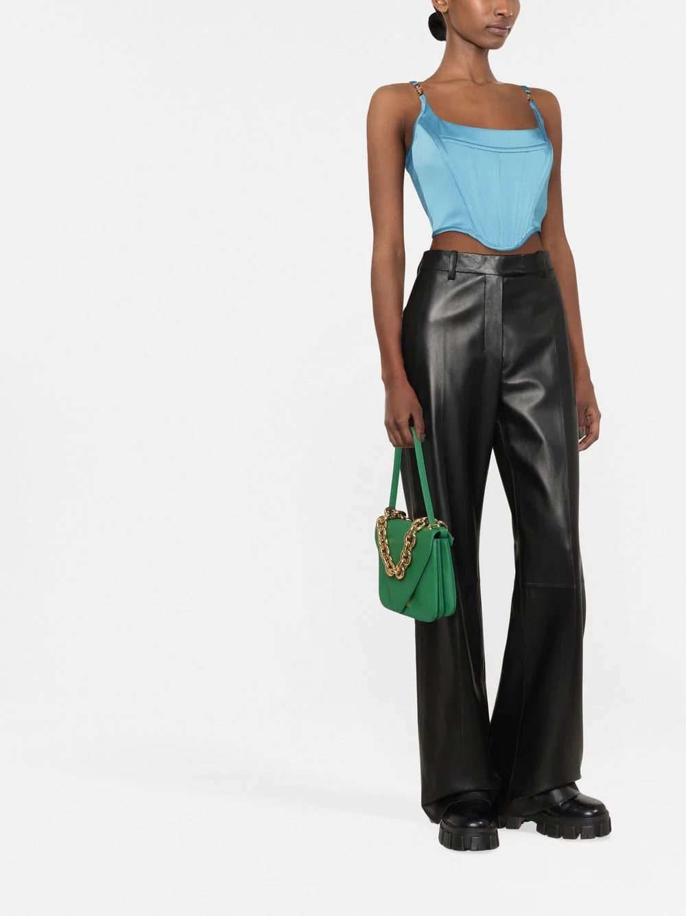 Versace Medusa-motif corset top - Image 2