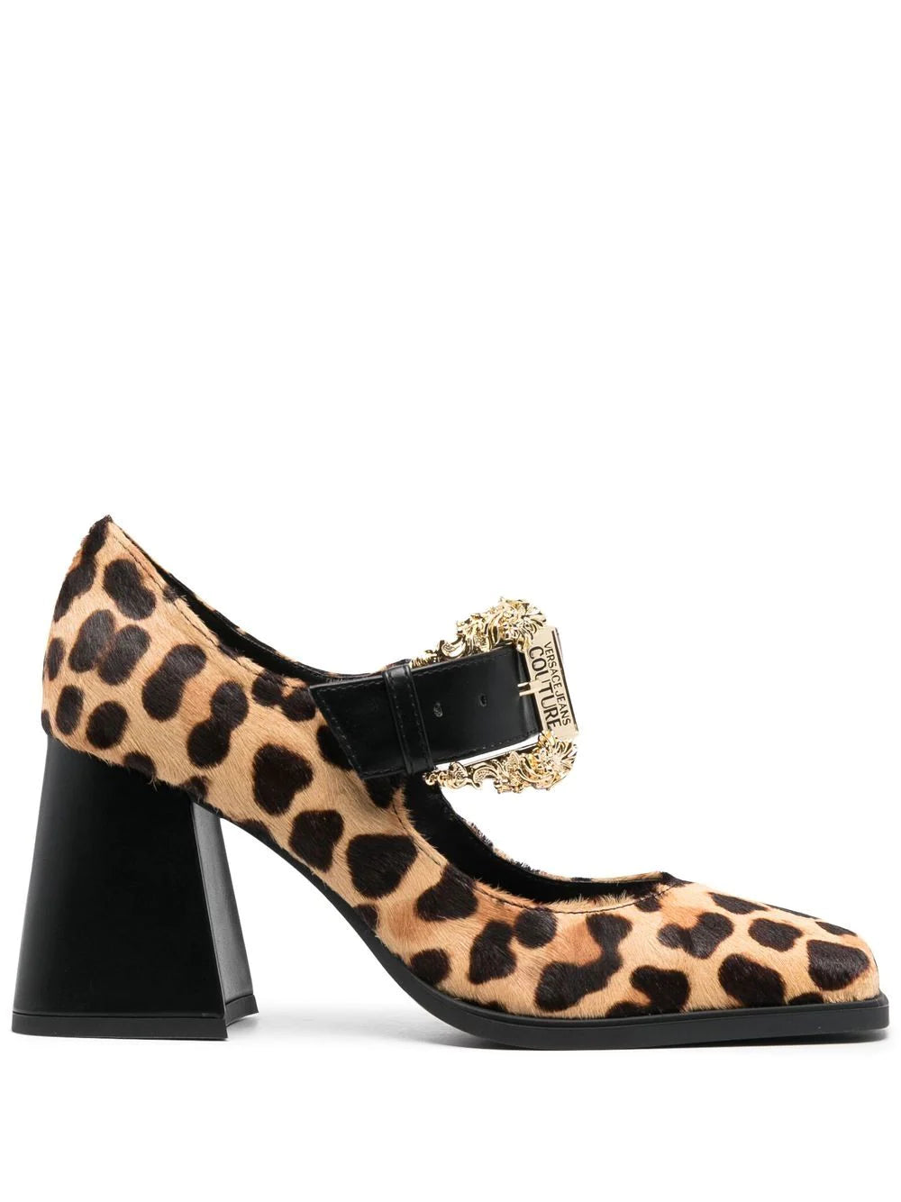 Versace leopard-print 90mm pumps