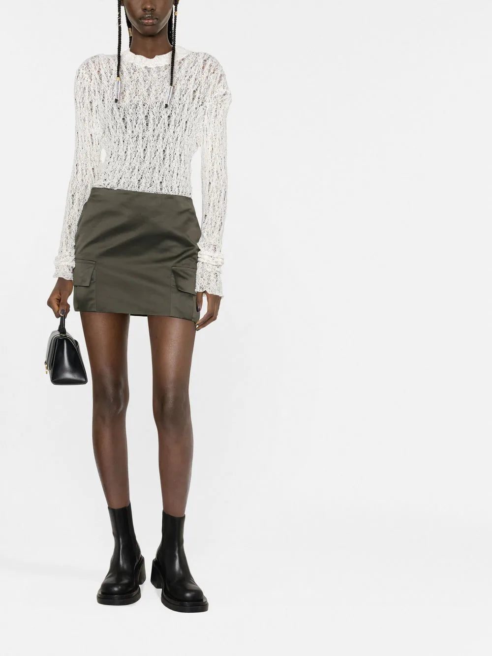 Balmain open-knit round-neck jumper - Image 2