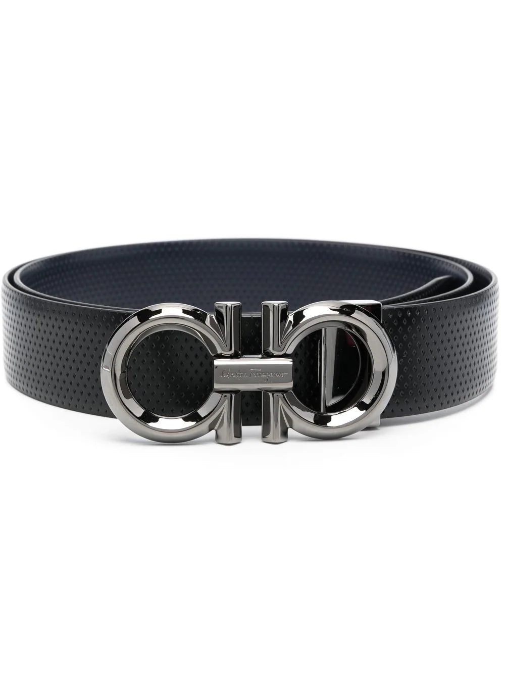 Ferragamo logo-buckle leather belt