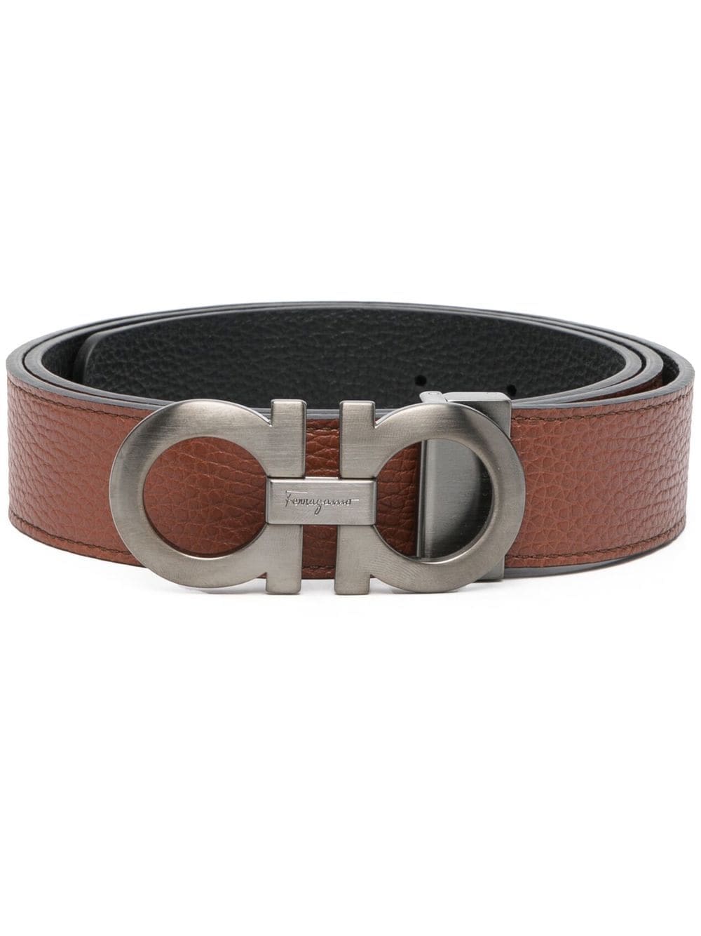 Ferragamo Gancini leather belt