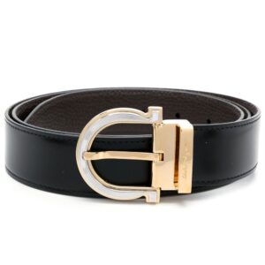 Ferragamo buckled leather belt