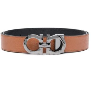 Ferragamo reversible leather Gancini belt