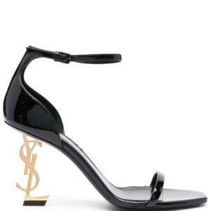 Saint Laurent 85mm logo-lettering sandals