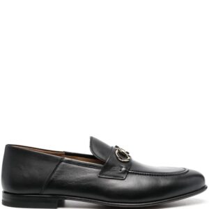 Ferragamo  Gancini-buckle leather loafers