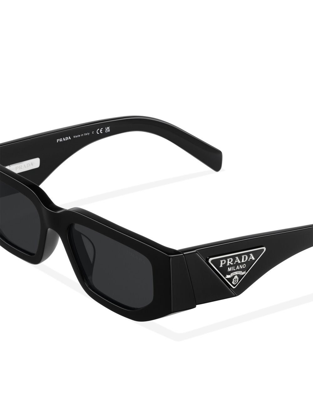 Prada Eyewear Symbole rectangular-frame sunglasses - Image 3