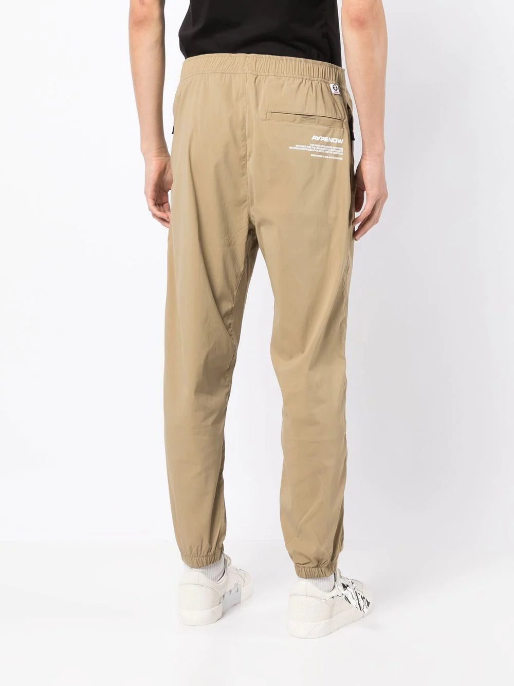 AAPE BY *A BATHING APE® logo-print track pants - Image 4
