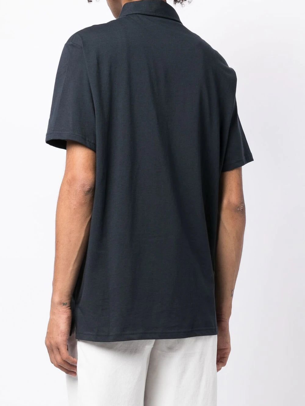 Armani Exchange logo-print short-sleeve polo shirt - Image 4