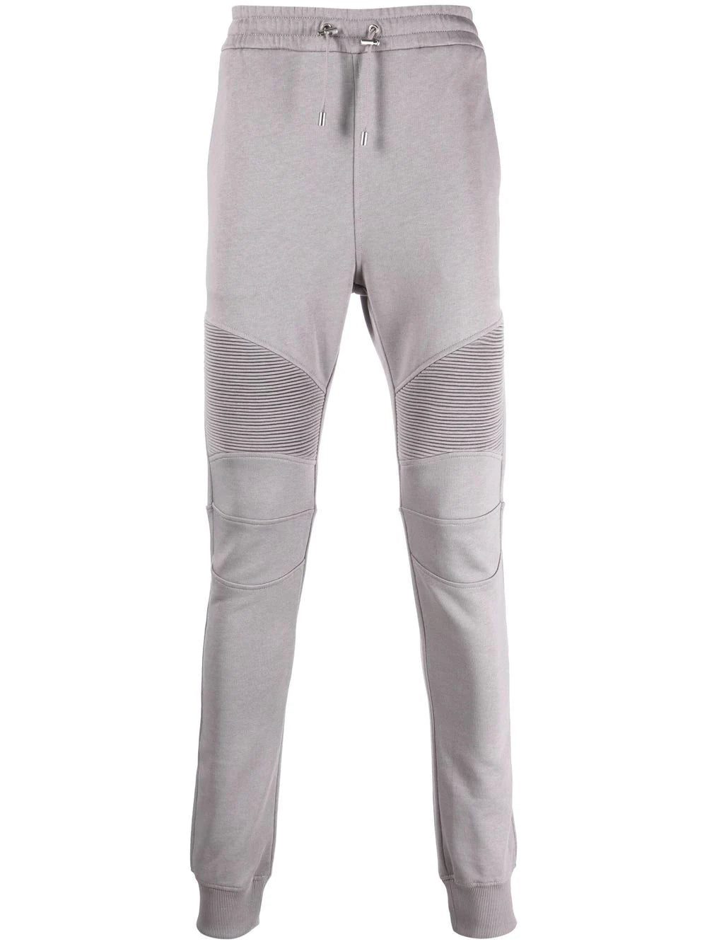 Balmain logo-printed panelled sweatpants