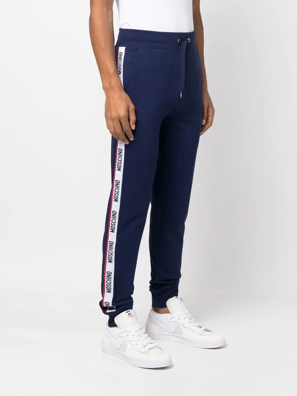 Moschino logo-tape detail sweatpants - Image 3