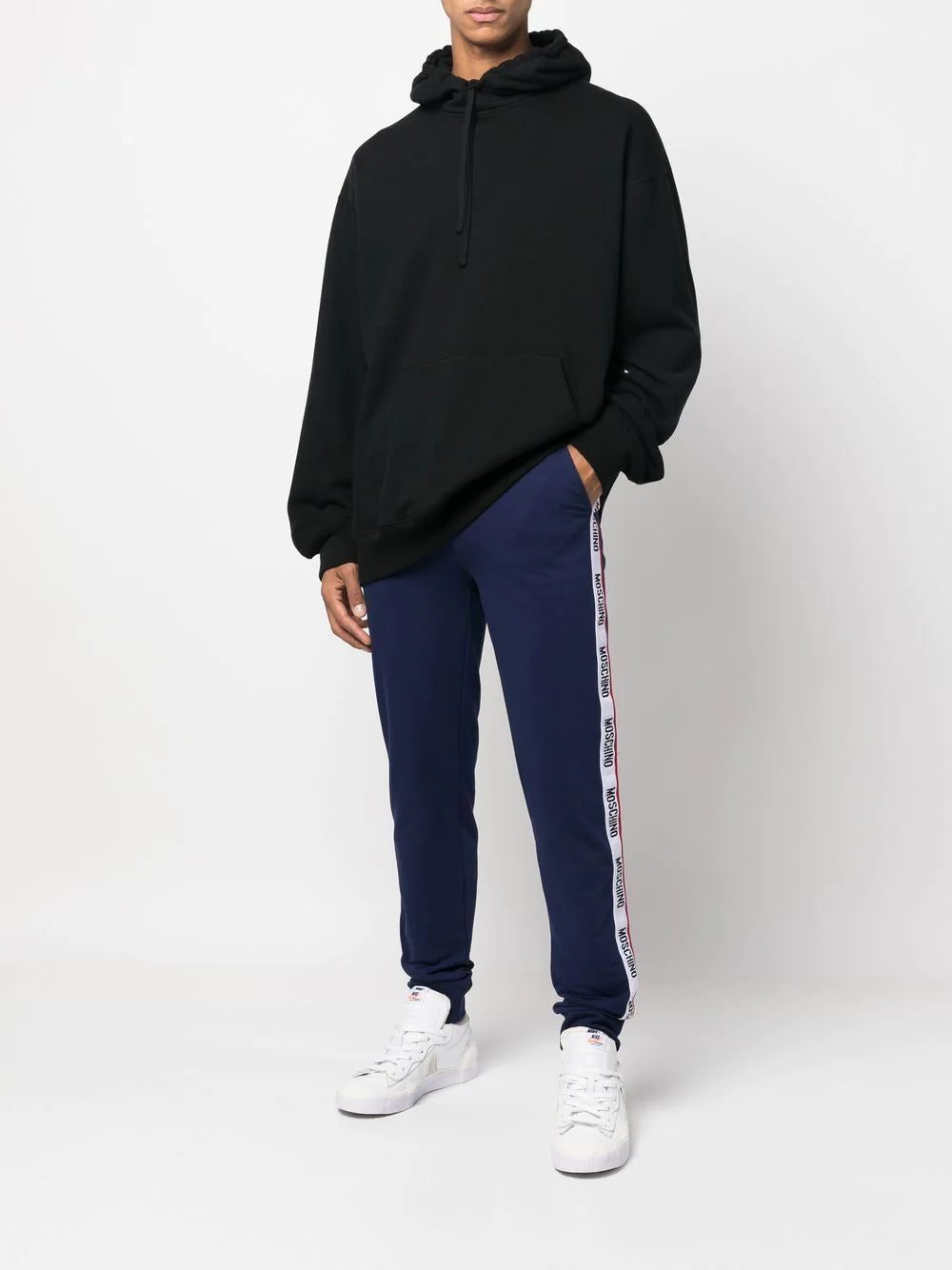 Moschino logo-tape detail sweatpants - Image 2