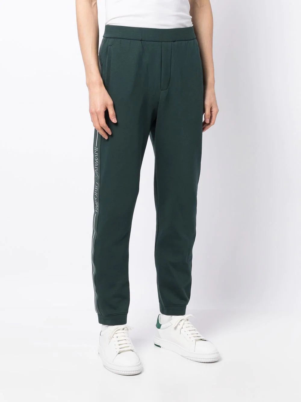Emporio Armani logo-tape track pants - Image 3