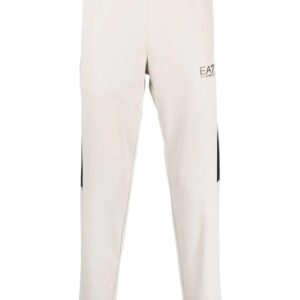 Ea7 Emporio Armani  panelled tapered track pants