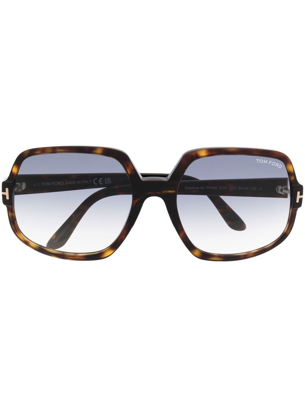 TOM FORD Eyewear tortoiseshell-effect sunglasses