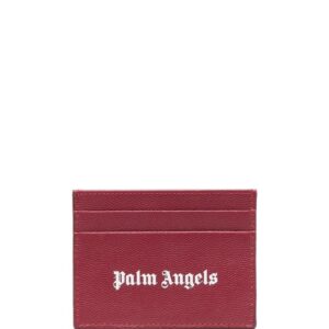Palm Angels Gothic logo-print cardholder
