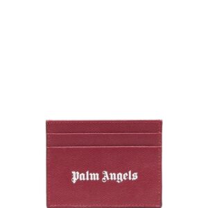 Palm Angels Gothic logo-print cardholder