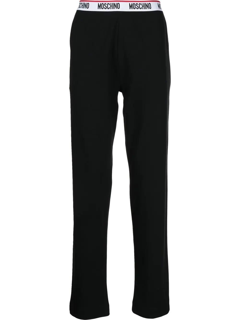Moschino logo-waistband track pants