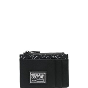 Versace Jeans Couture logo-print zipped wallet