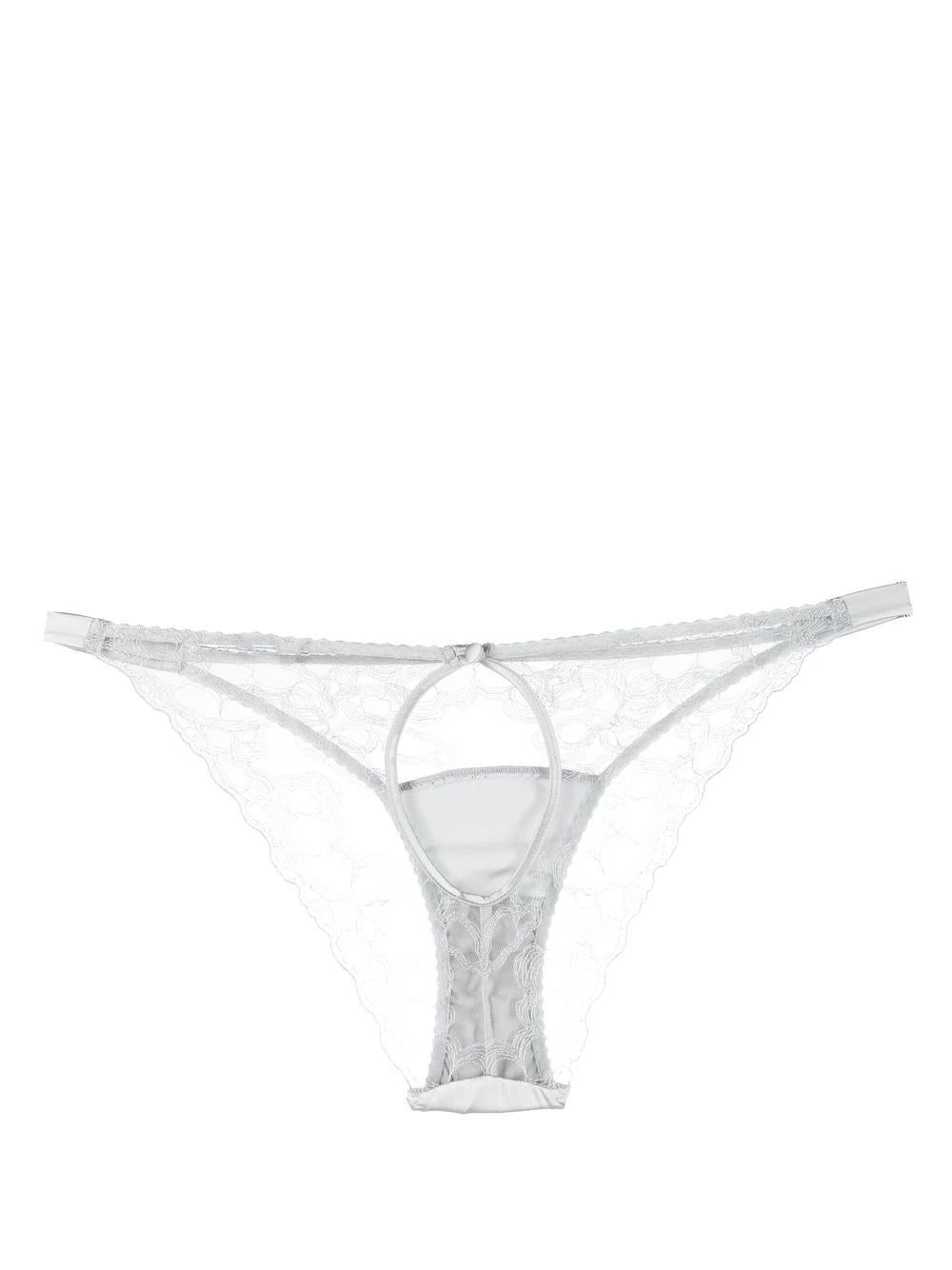 Fleur Of England Sigrid Ouvert lace briefs - Image 2