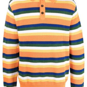 Dsquared2 horizontal-stripe polo shirt