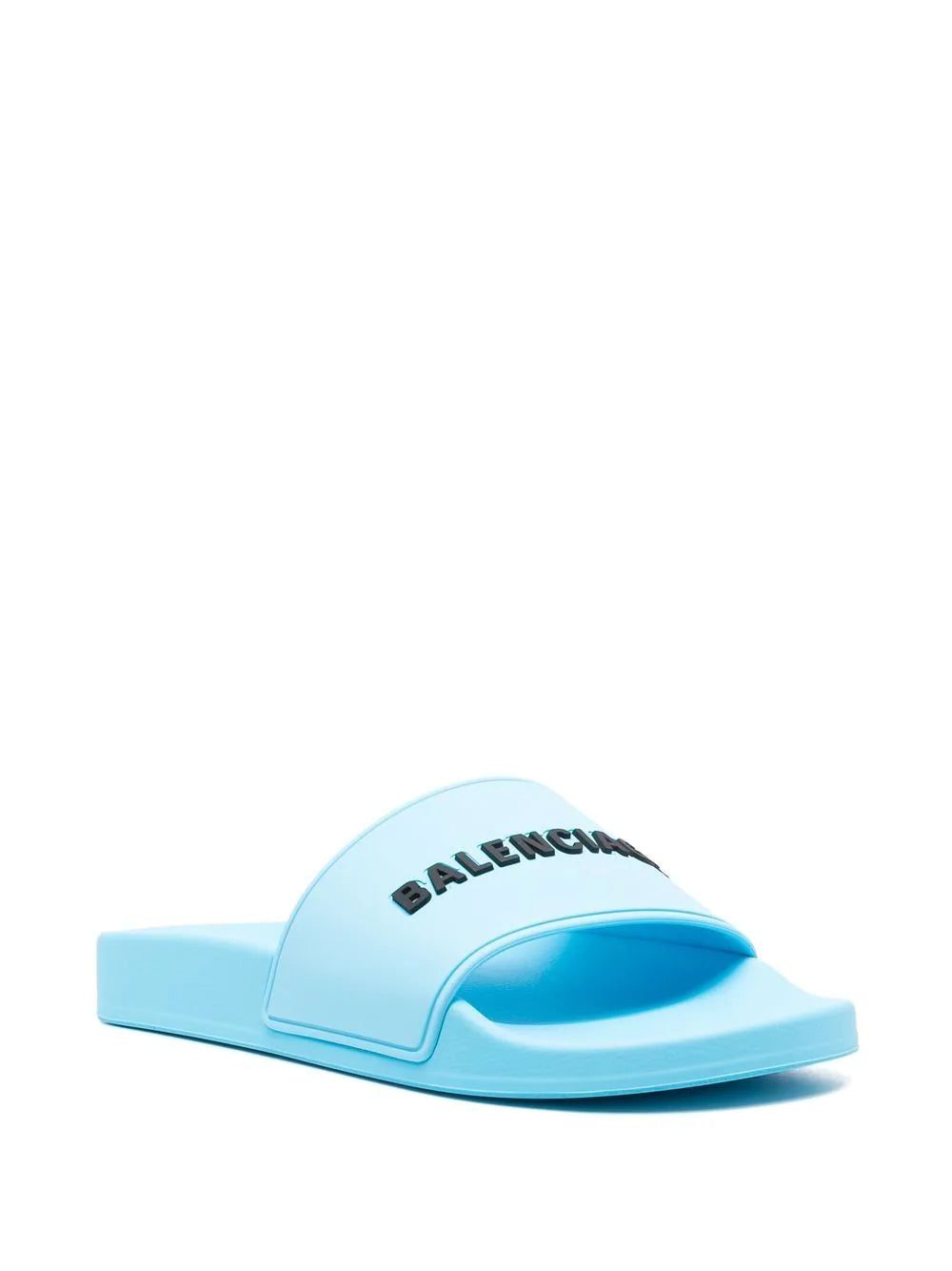 Balenciaga raised-logo slides - Image 2