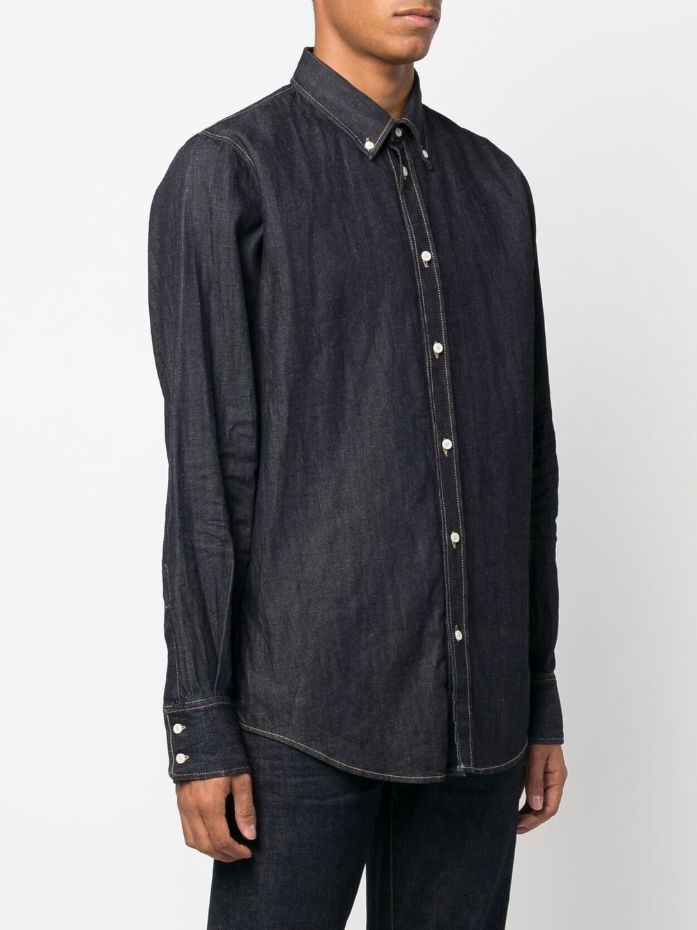 Dsquared2 button-up denim shirt - Image 2