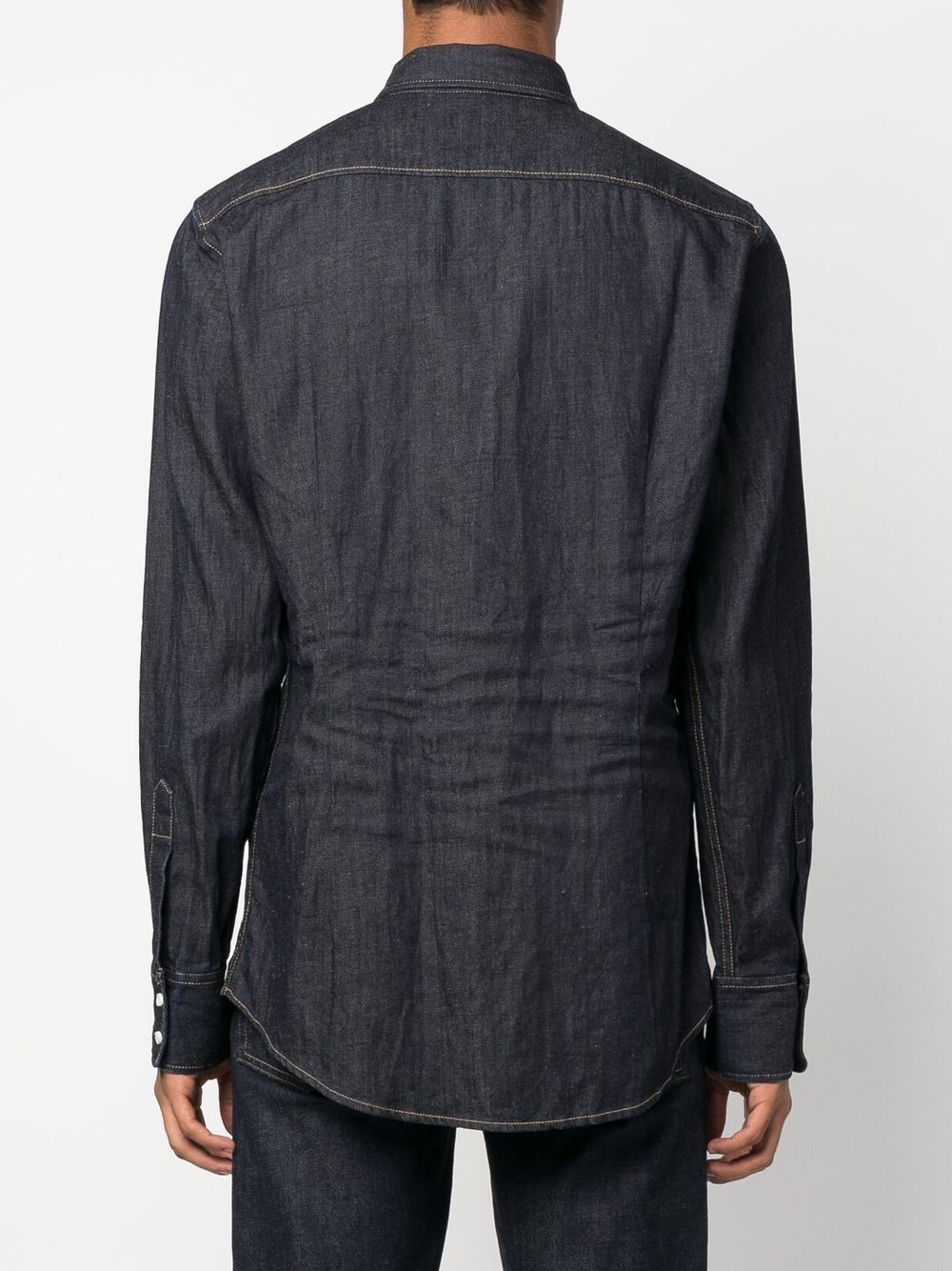 Dsquared2 button-up denim shirt - Image 3