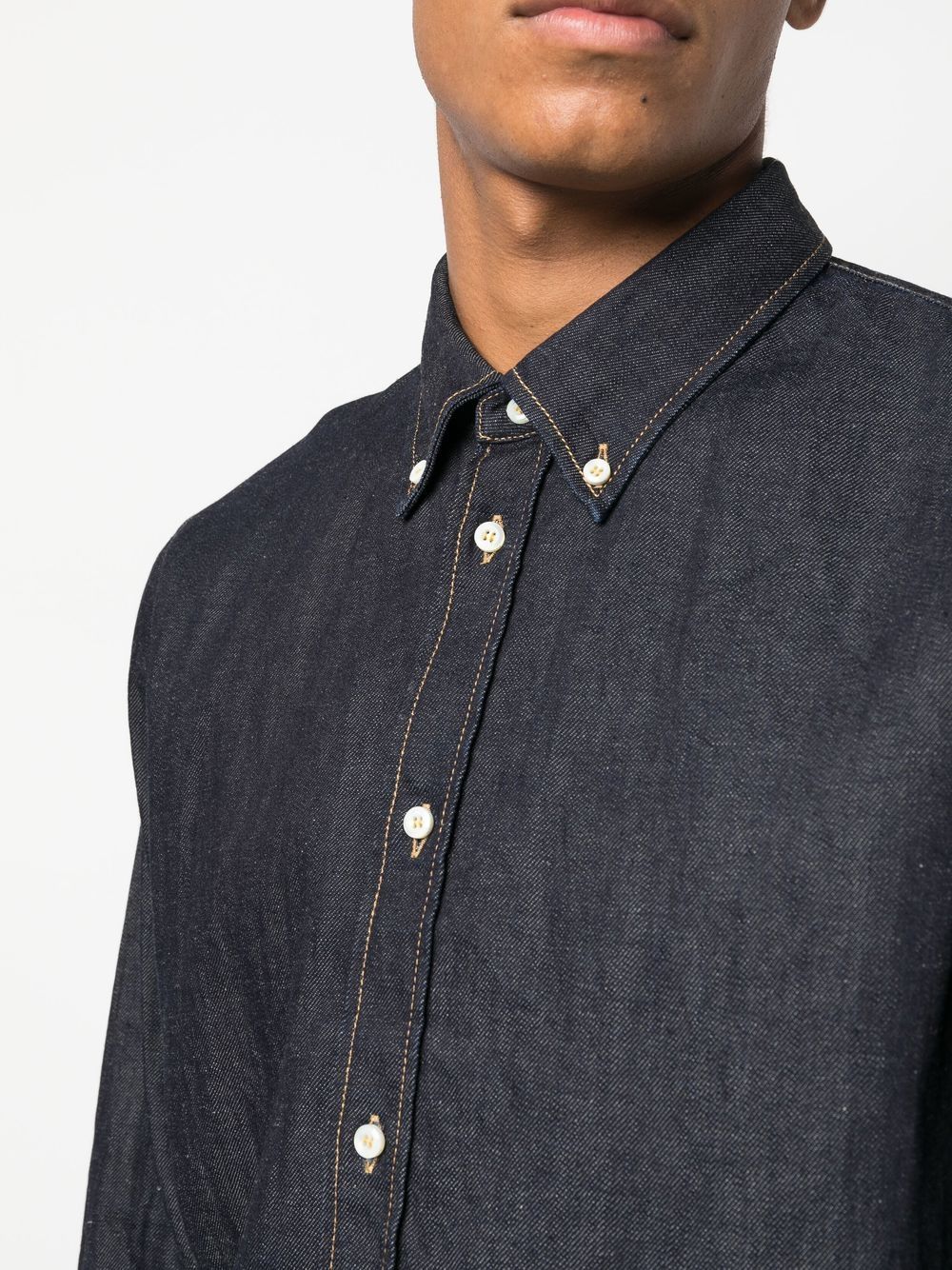 Dsquared2 button-up denim shirt - Image 4