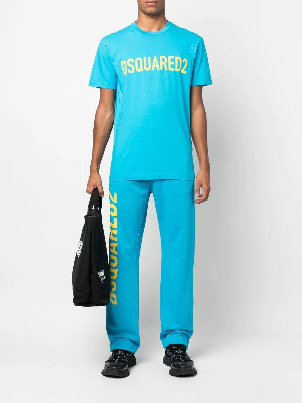 Dsquared2 logo-print track pants - Image 2