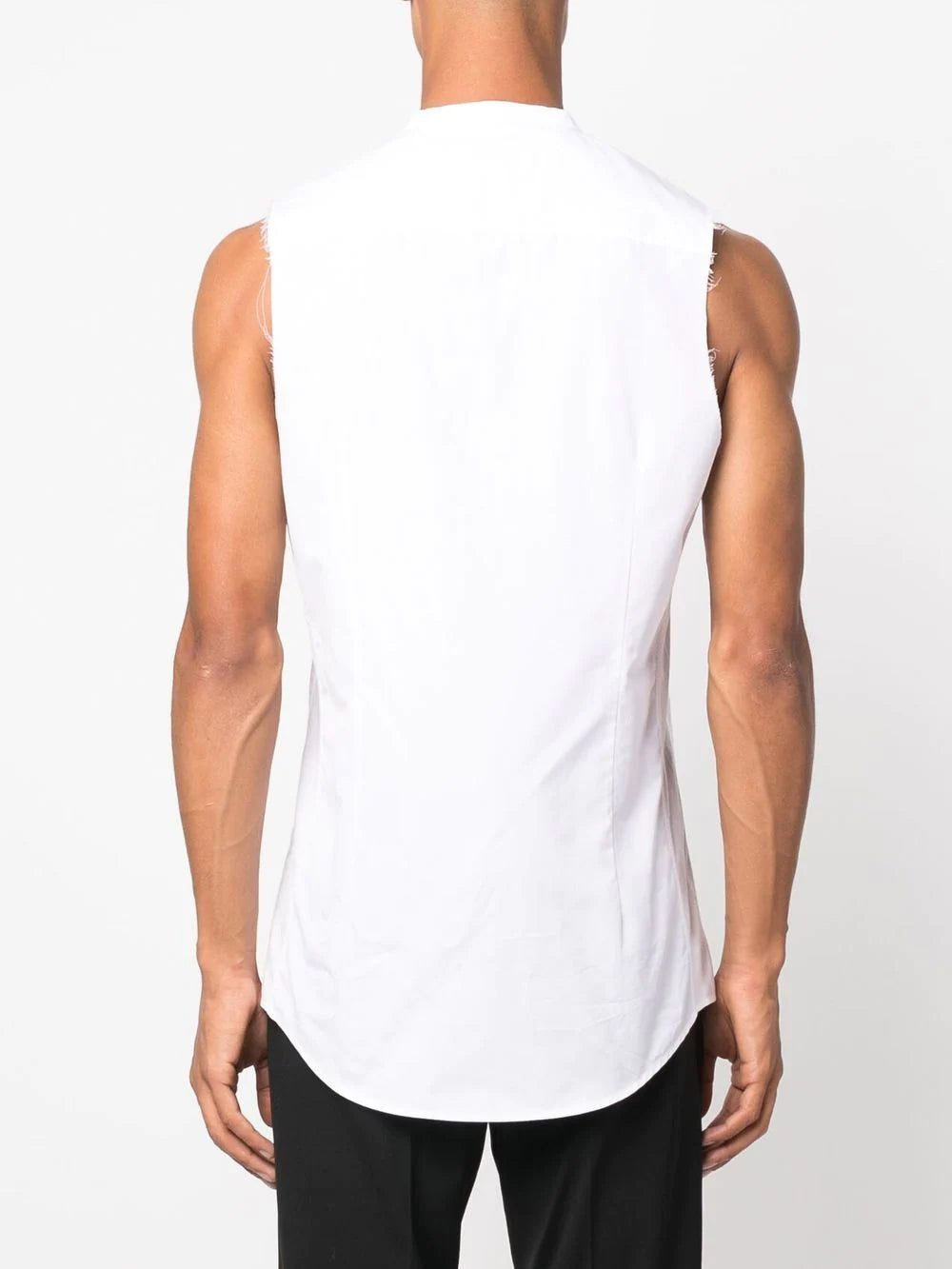 Dsquared2 collarless button-up shirt - Image 3