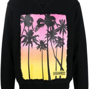 Dsquared2 graphic-print logo sweatshirt