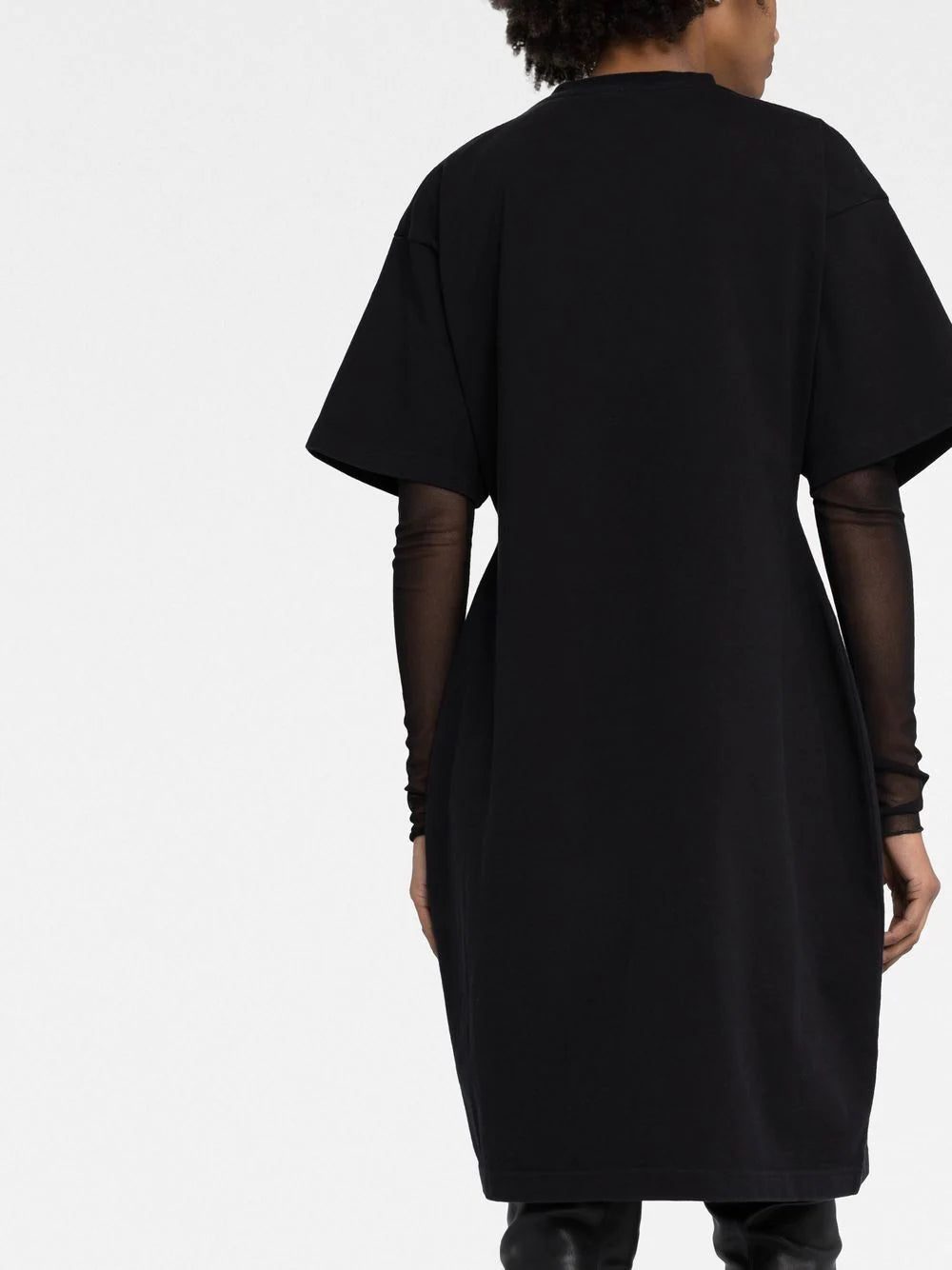 Balenciaga Hourglass cotton T-shirt dress - Image 3