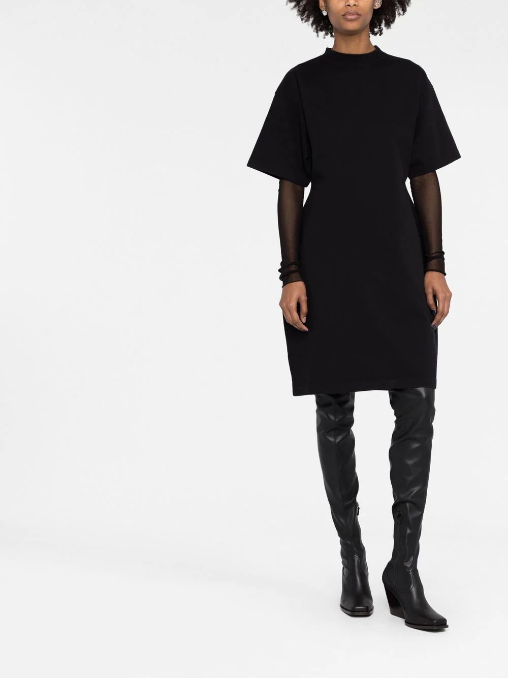 Balenciaga Hourglass cotton T-shirt dress - Image 2