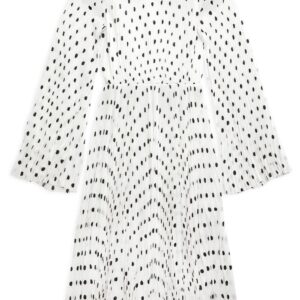 Balenciaga  polka dot print dress