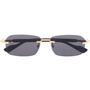 Gucci Eyewear rimless rectangle-frame sunglasses