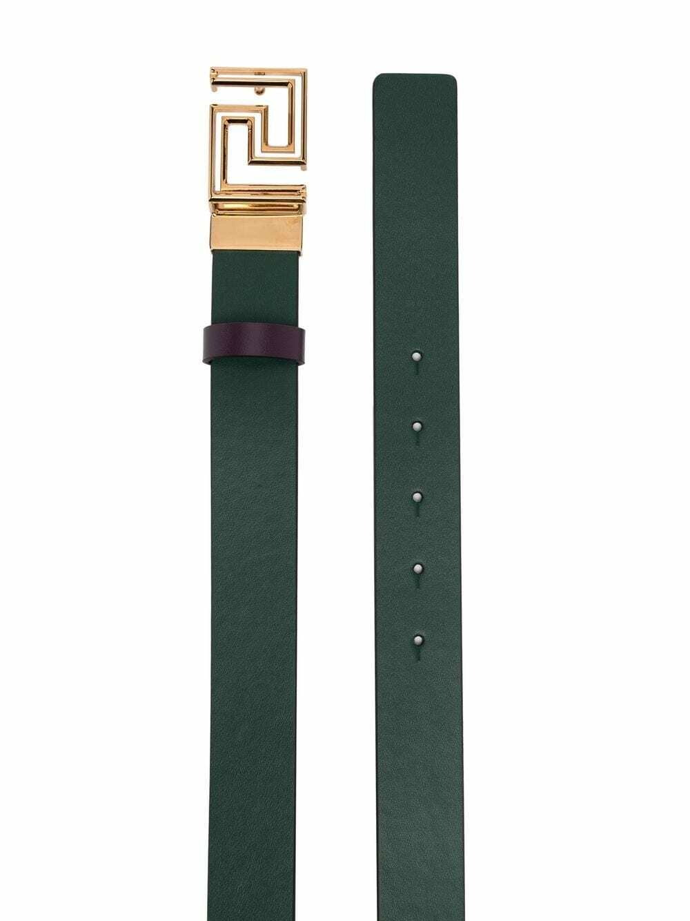 Versace Greca reversible leather belt - Image 2