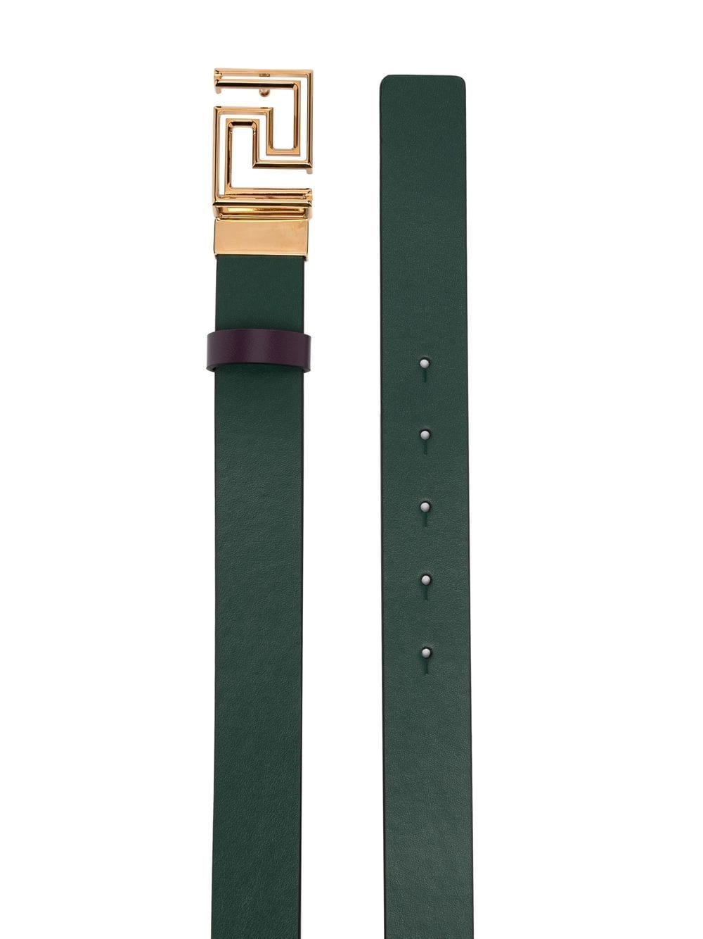 Versace Greca reversible leather belt - Image 2