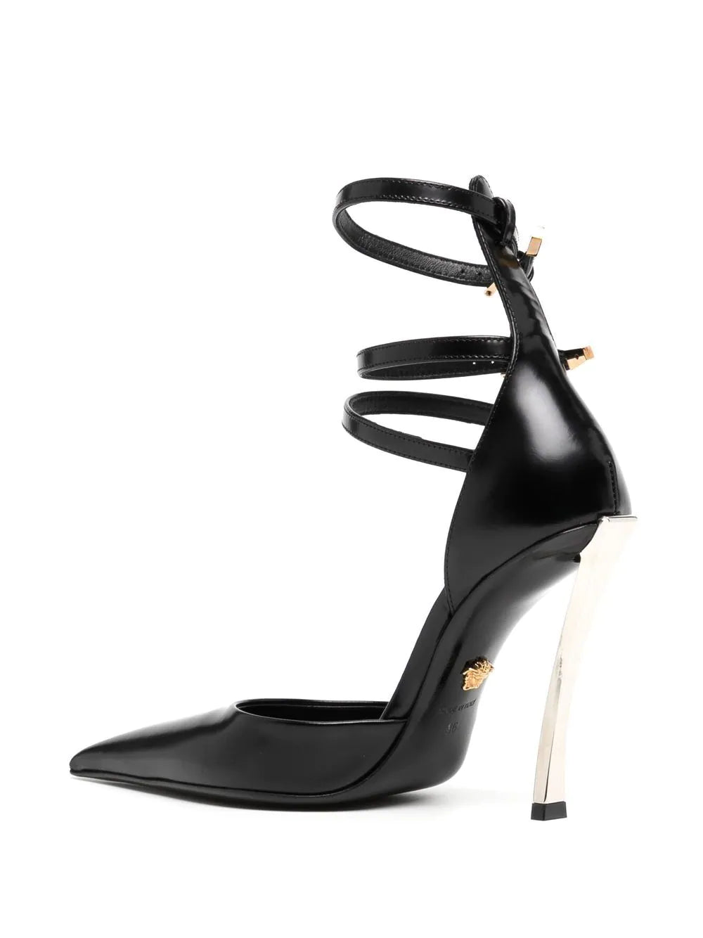 Versace 120mm pointed-toe leather sandals - Image 3