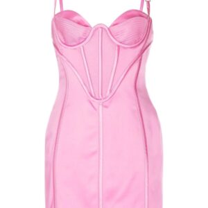 Versace  Medusa corset mini dress