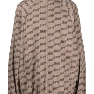 Balenciaga  monogram-print track jacket